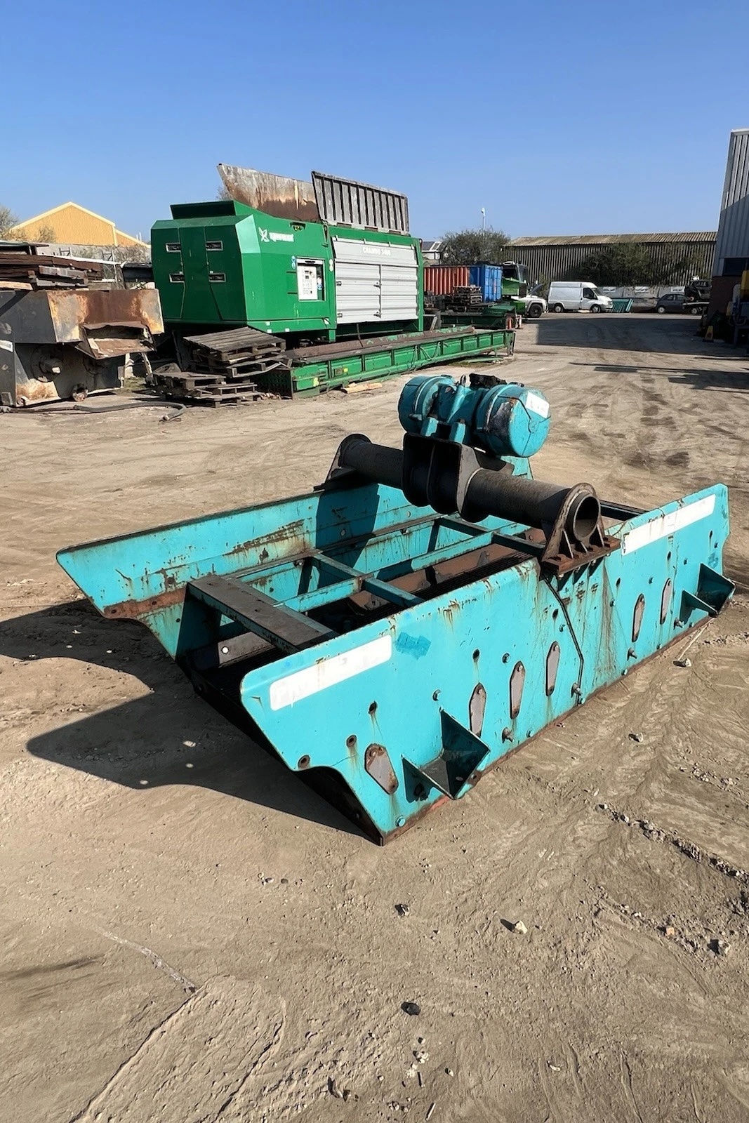 Powerscreen soil screen at the iMachinery yard